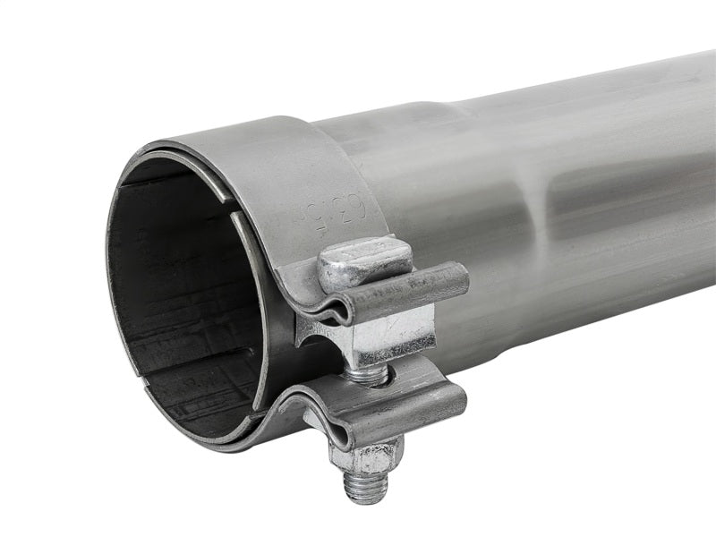 aFe MACH Force-Xp 409 SS Muffler Pipe 2.5in. Inlet/Outlet / 14in. Body / 20in. Length - Burkken Auto Parts