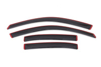 AVS 13-15 Chevy Malibu Ventvisor In-Channel Front & Rear Window Deflectors 4pc - Smoke - Burkken Auto Parts