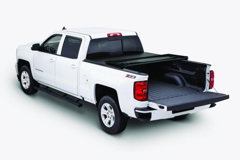 Tonno Pro 14-19 Chevy Silverado 1500 6.6ft Fleetside Tonno Fold Tri-Fold Tonneau Cover - Burkken Auto Parts