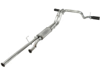 aFe MACHForce XP 2-1/2in to 3in 409 SS Cat-Back Exhaust w/ Black Tips 10-17 Toyota Tundra V8 5.7L - Burkken Auto Parts