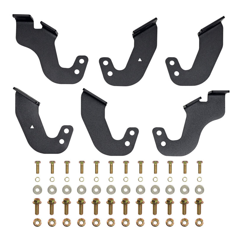 Westin 24-26 Toyota Land Cruiser Outlaw Drop Running Boards - Textured Black