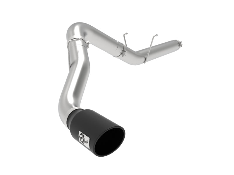 aFe ATLAS 5in Alum Steel DPF-Back Exhaust System w/Black Tip 19-20 Ram Diesel Trucks L6-6.7L (td) - Burkken Auto Parts