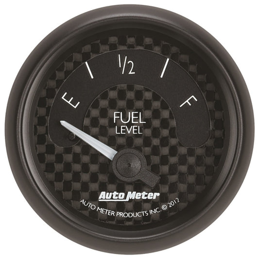 Autometer GT Series 52mm Short Sweep Electronic 240-33 ohms Fuel Level (For use w/ 3262) - Burkken Auto Parts