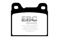 EBC 91-93 Volvo 740 2.3 (ABS) (Girling) Redstuff Rear Brake Pads - Burkken Auto Parts