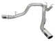 aFe ATLAS 4in DPF-Back Alum Steel Exhaust System w/Dual Exit Polished Tip 2017 GM Duramax 6.6L (td) - Burkken Auto Parts