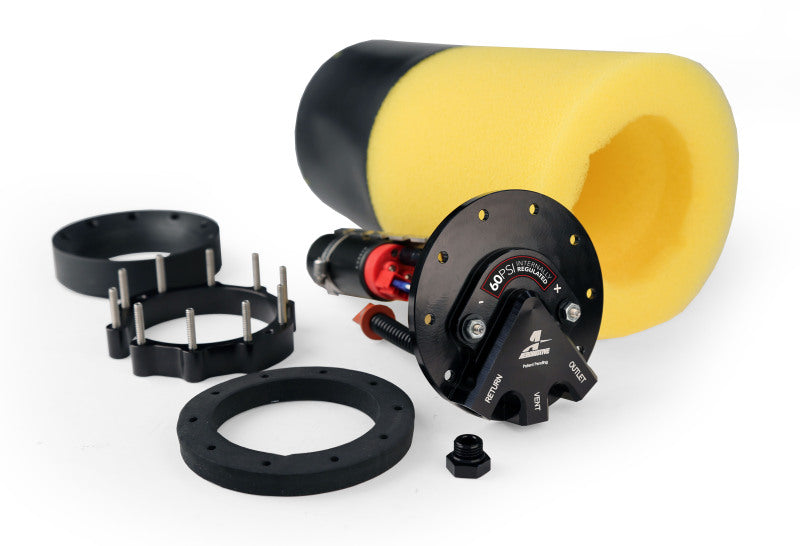 Aeromotive Fuel Pump - Universal - EFI Returnless Phantom - 60psi - 6-10in Depth - Burkken Auto Parts