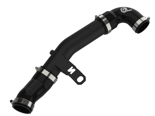aFe 19-22 Hyundai Veloster N L4 2.0L (t) BladeRunner 2-1/2in Aluminum Hot Charge Pipe - Black - Burkken Auto Parts