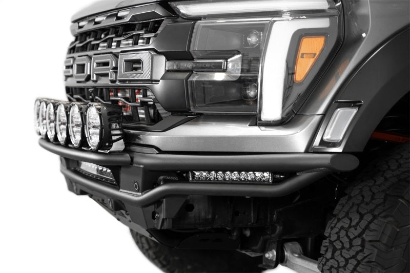 Addictive Desert Designs 2021-2024 Ford F-150 Raptor Race Series Front Bumper Light Hoop - Burkken Auto Parts