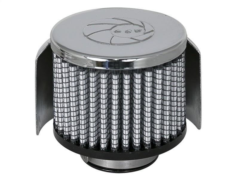 aFe MagnumFLOW Air Filters CCV PDS A/F CCV PDS 1-1/2Fx3Bx3T(Chr w/HS)x2-1/2H - Burkken Auto Parts