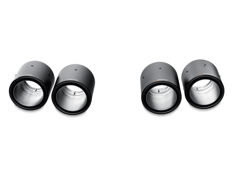 Akrapovic Replacement Carbon Fiber Tail Pipe - Single (for ME-BM/T/6H) - Burkken Auto Parts