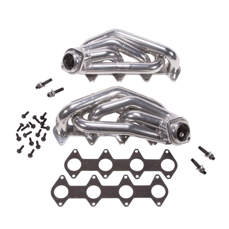 BBK 05-10 Mustang 4.6 GT Shorty Tuned Length Exhaust Headers - 1-5/8 Silver Ceramic - Burkken Auto Parts