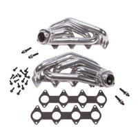 BBK 05-10 Mustang 4.6 GT Shorty Tuned Length Exhaust Headers - 1-5/8 Silver Ceramic - Burkken Auto Parts