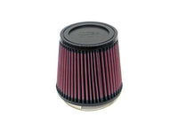 K&N Filter Universal Rubber Filter 3.75in Flange ID / 5.375in Base OD / 4.375in Top OD / 5in Height - Burkken Auto Parts