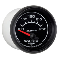 Autometer ES 2-1/16in 100-250 Deg F Water Temperature Gauge - Electric - Burkken Auto Parts