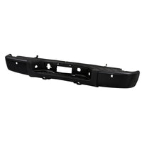 xTune 07-13 Chevy Silverado 1500 w/Parking Sensor OEM Style Steel Rear Bumper - BLK RB-CS07-SET-WS-B - Burkken Auto Parts