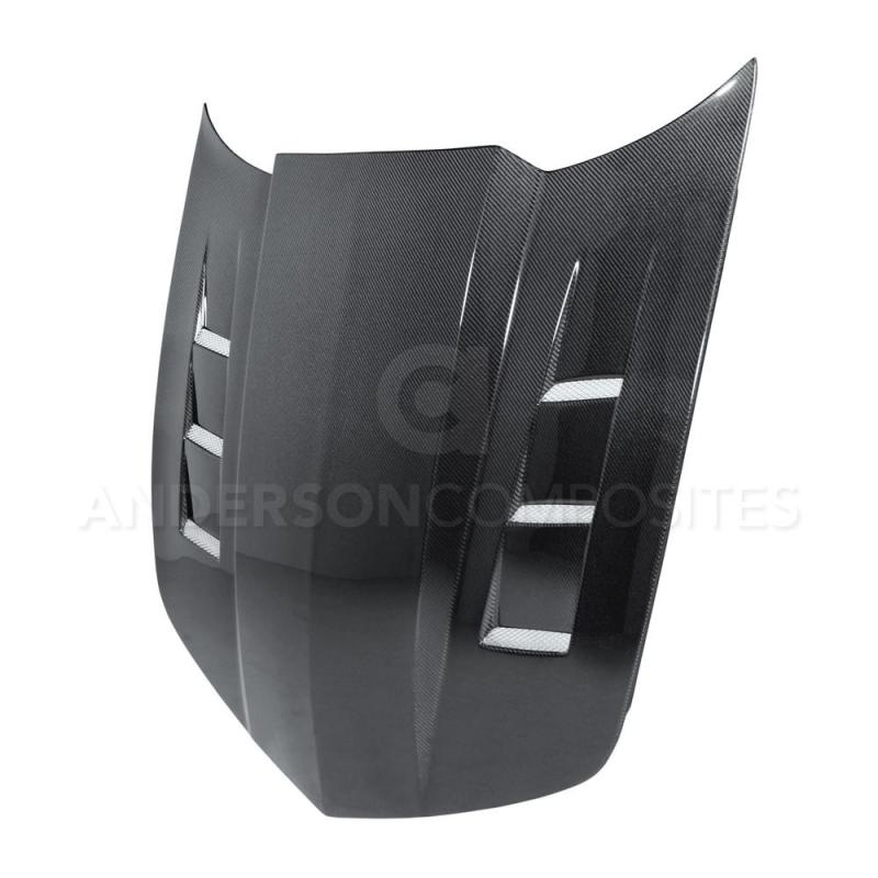 Anderson Composites 10-11 Chevy Camaro TS-style Carbon Fiber Hood - Burkken Auto Parts