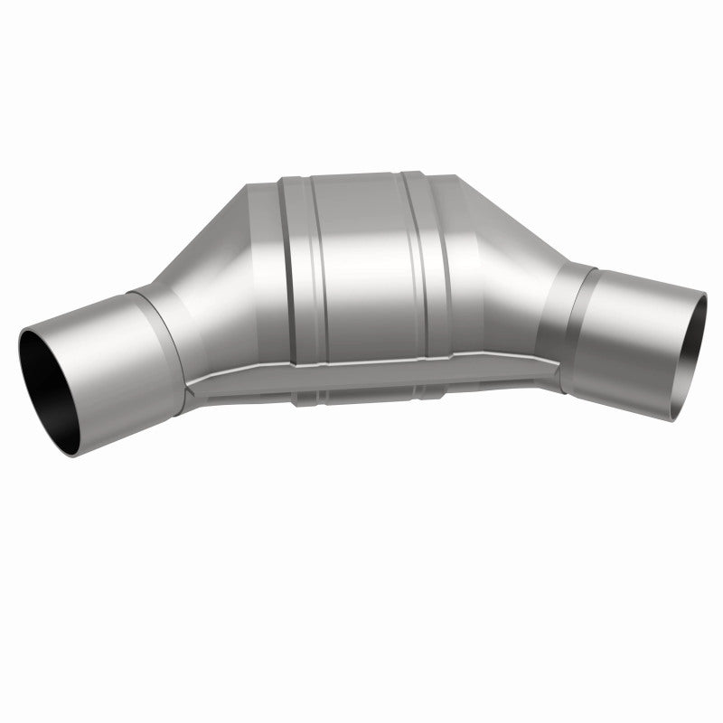 MagnaFlow Conv Universal 2.25 Angled In/Out Front CA - Burkken Auto Parts