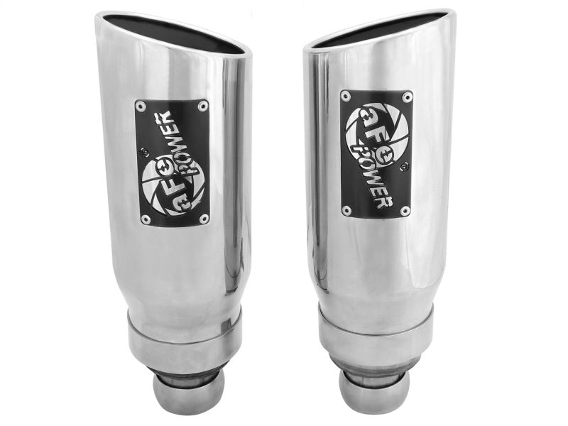aFe Power MACH Force-XP 5in 09-15 Dodge Ram V8-5.7L/3.0L (td) 409 SS Exhaust Tip Upgrade - Burkken Auto Parts