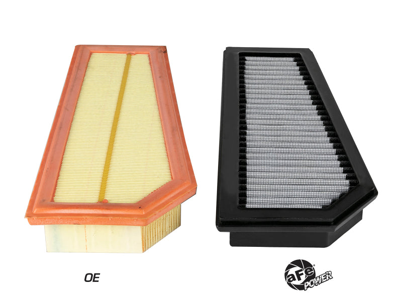 aFe Magnum FLOW OE Replacement Filter w/ Pro Dry S Media 12-15 Mercedes-Benz C250 L4-1.8L - Burkken Auto Parts