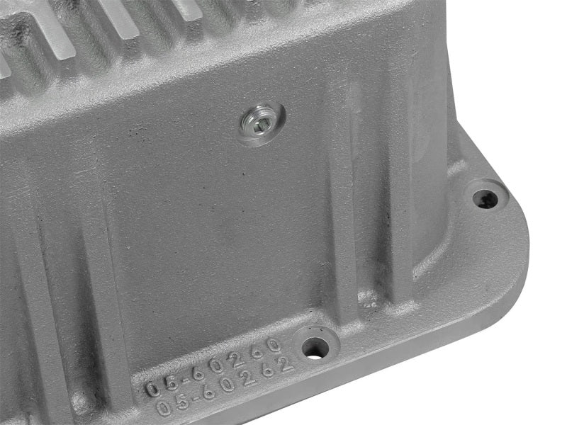 afe Transmission Pan Cover (Raw); GM Diesel Trucks 01-14 V8-6.6L (td) - Burkken Auto Parts
