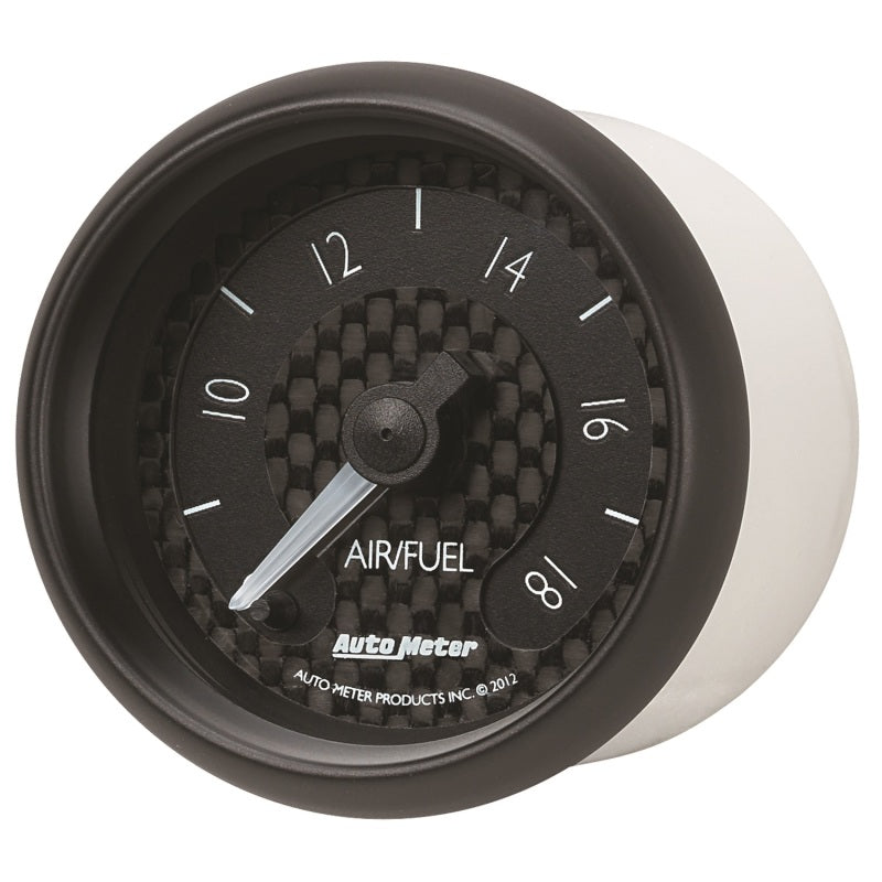 Autometer GT Series 52mm Full Sweep Electronic 8:1-18:1 AFR Wideband Air/Fuel Ratio Analog - Burkken Auto Parts