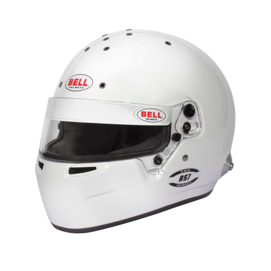 Bell RS7 6 7/8 SA2020/FIA8859 - Size 55 (White) - Burkken Auto Parts