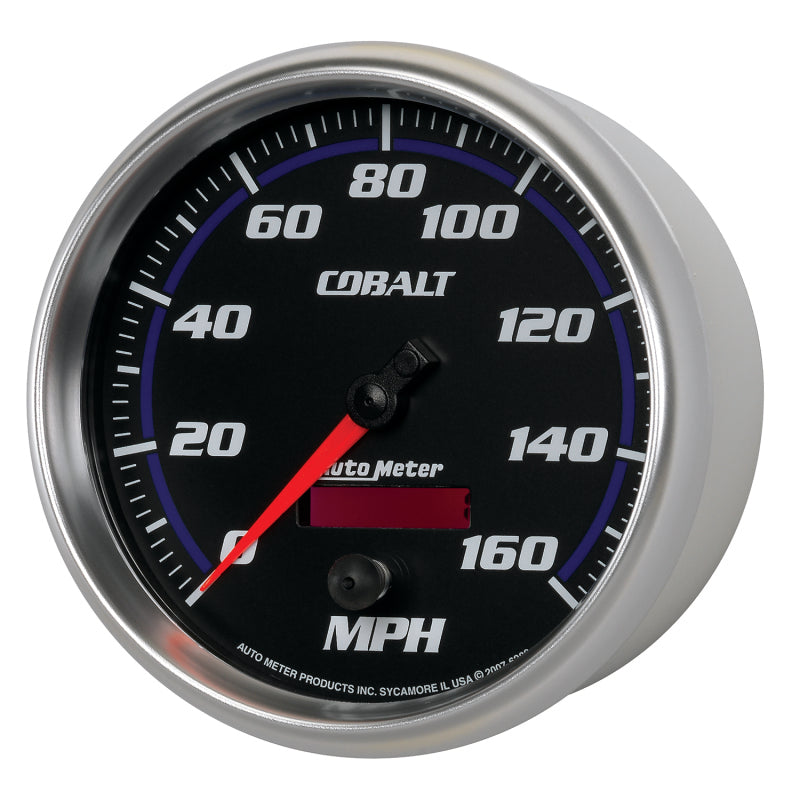 Autometer Cobalt 5in 160mph In-Dash Electronic Programmable Speedometer - Burkken Auto Parts