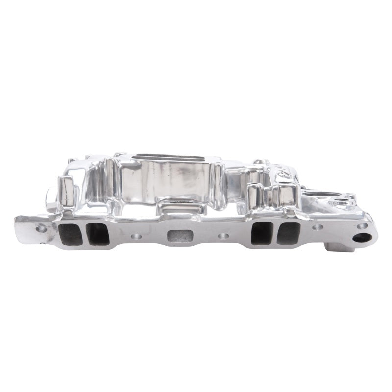 Edelbrock Performer Pontiac Polished Manifold - Burkken Auto Parts