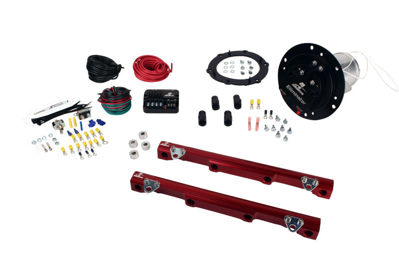 Aeromotive 03-04 Cobra Fuel System - Eliminator/Rails/PSC/Fittings - Burkken Auto Parts