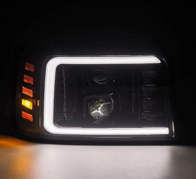 AlphaRex 92-96 Ford F Series - LUXX-Series Projector Headlights - Burkken Auto Parts