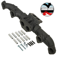 BD Diesel Pre-2002 ISX / Cummins Signature 600 ISX T6 Ceramic Coated Exhaust Manifold - Burkken Auto Parts