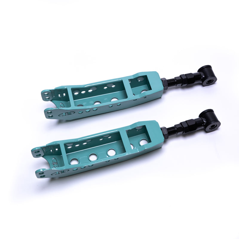BLOX Racing Rear Lower Control Arms - Teal (2013+ Subaru BRZ/Toyota 86 / 2008-2023 Subaru WRX/STI) - Burkken Auto Parts