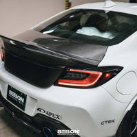 Seibon 2022+ Toyota GR86 / Subaru BRZ C-Style Carbon Fiber Trunk Lid - Burkken Auto Parts
