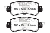 EBC 12+ Mazda CX-5 2 Greenstuff Rear Brake Pads - Burkken Auto Parts