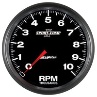 Autometer Sport-Comp II 5 inch 0-10000 RPM In Dash Tachometer - Burkken Auto Parts