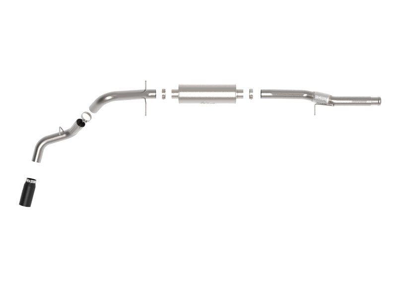 aFe Apollo GT Series 4in 409SS Cat Back Exh System w/Blk Tip 14-18 GM Silverado/Sierra 1500 V8-6.2L - Burkken Auto Parts