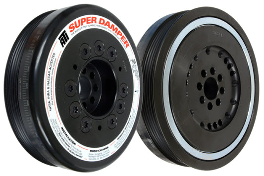 ATI Damper - 6.755In - Steel - 5 Grv - External Balance - Lamborghini Gallardo/Audi R8 - Burkken Auto Parts