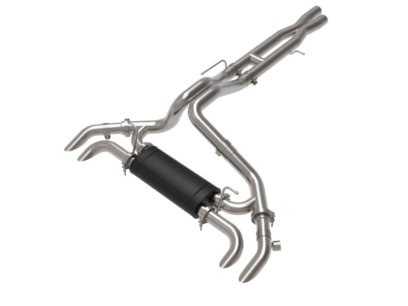 aFe 21-22 Jeep Wrangler JL Vulcan Series Stainless Steel Cat-Back Exhaust System - Burkken Auto Parts