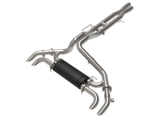 aFe 21-22 Jeep Wrangler JL Vulcan Series Stainless Steel Cat-Back Exhaust System - Burkken Auto Parts