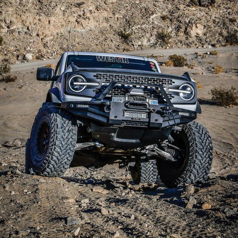 Westin 21-25 Ford Bronco (Excl. Sport) XTS Angular Bull Bar - Tex. Blk - Burkken Auto Parts