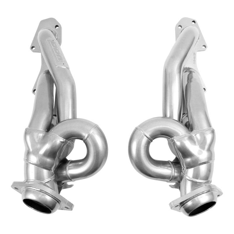BBK 19-23 Dodge Ram 1500 5.7L (Ex. MegaCab) Shorty Tuned Exhaust Headers - 1-3/4in Silver Ceramic - Burkken Auto Parts