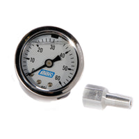 BBK Liquid Filled EFI Fuel Pressure Gauge 0-60 PSI - Burkken Auto Parts