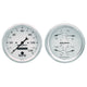 AutoMeter Gauge Kit 2 Pc. Quad & Speedometer 5in. Old Tyme White - Burkken Auto Parts