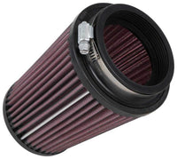 K&N Filter Universal Rubber Filter 3  Flange 4 1/2 Base inch 3 1/2 inch Top 5 3/4 inch Height - Burkken Auto Parts