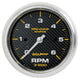 Autometer Marine Carbon Fiber Ultra-Lite Gauge 3-3/8in Tachometer 6K RPM - Burkken Auto Parts