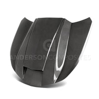 Anderson Composites 2016+ Chevy Camaro Carbon Fiber Double Sided Hood - Burkken Auto Parts