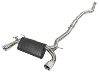 aFe MACH Force-Xp 3in 304 SS Cat-Back Exhaust w/Polished Tips 12-15 BMW 335i (F30) L6 3.0L (t) N55 - Burkken Auto Parts