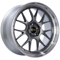 BBS LM-R 21x10 5x120 ET35 Diamond Black Center Diamond Cut Lip Wheel -82mm PFS/Clip Required - Burkken Auto Parts