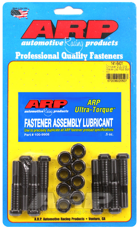ARP Chrysler 2.2L & 2.5L Wave-Loc Rod Bolt Kit - Burkken Auto Parts
