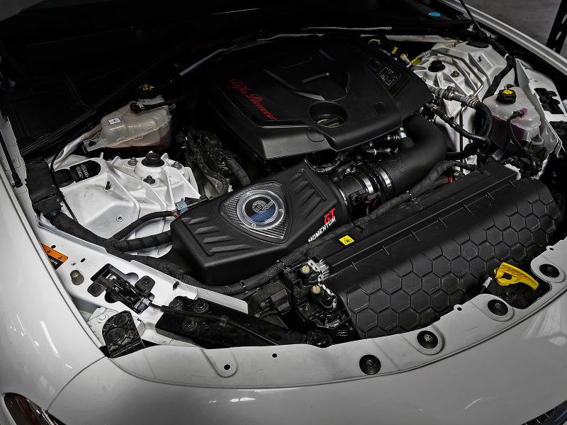 aFe Momentum GT Pro 5R Cold Air Intake System 2017 Alfa Romeo Giulia I4 2.0L (t) - Burkken Auto Parts